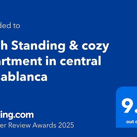 High Standing & Cozy Apartment In Central Casablanca Exteriér fotografie