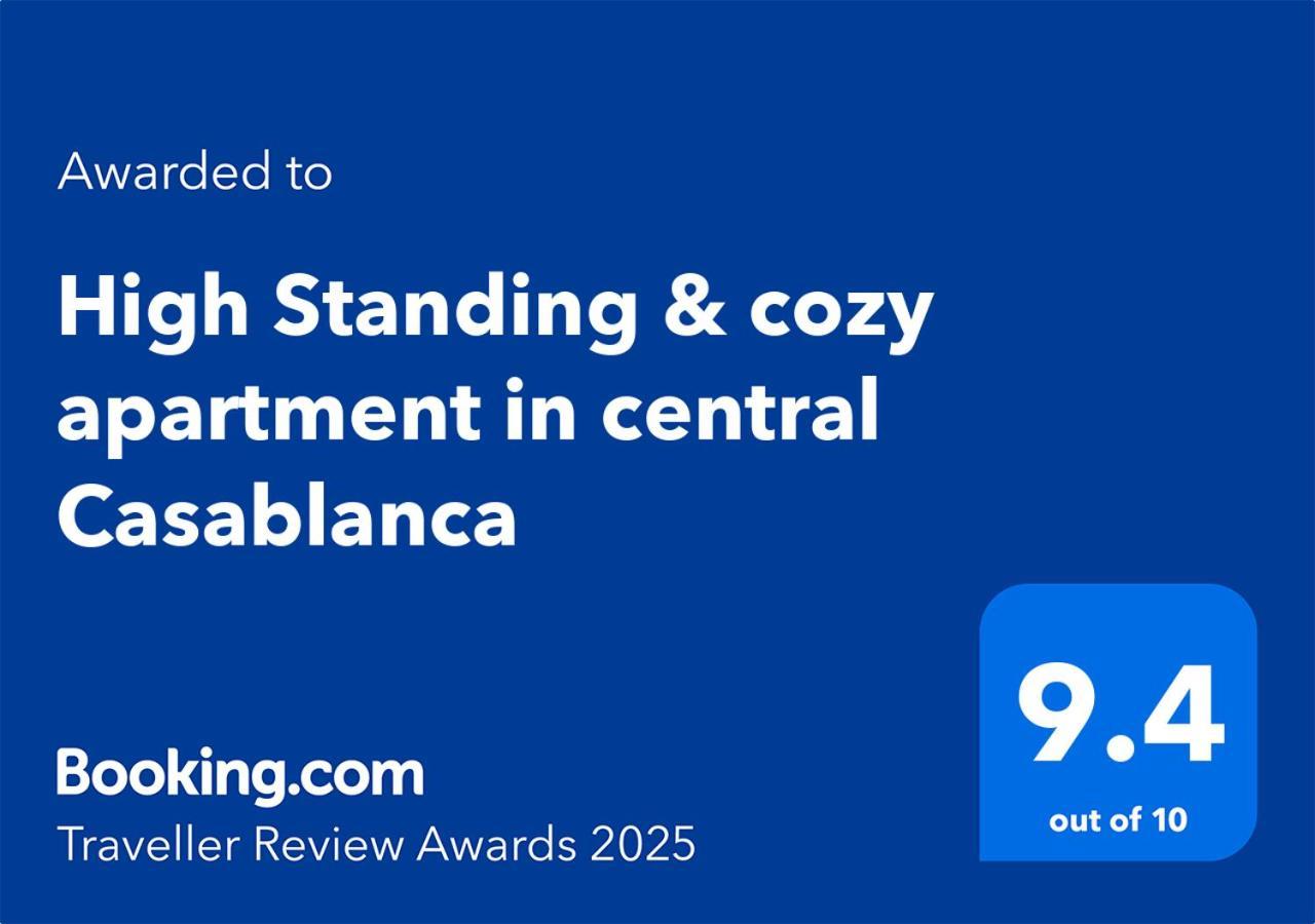High Standing & Cozy Apartment In Central Casablanca Exteriér fotografie